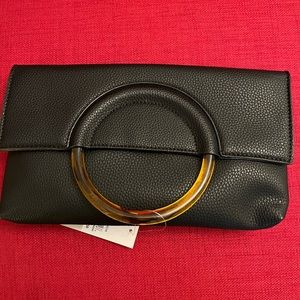 BP vegan leather clutch
